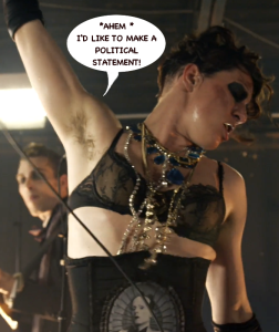 Amanda Palmer's armpit