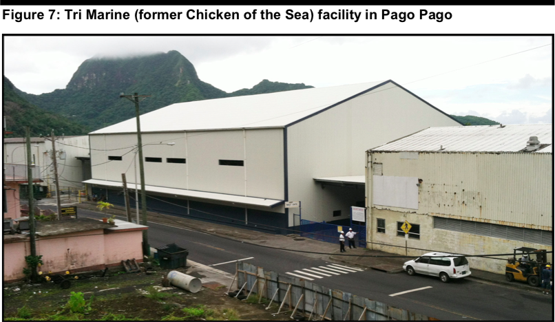 Tri Marine International cannery in American Samoa, 2013